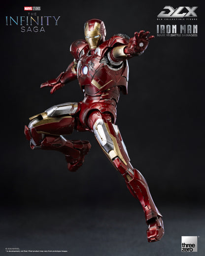 PRE ORDER – THREEZERO 3Z0969 MARVEL STUDIOS THE INFINITY SAGA - DLX IRON MAN MARK 7 (BATTLE DAMAGED)