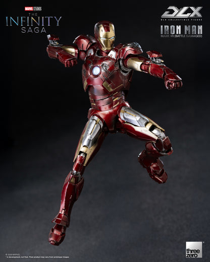 PRE ORDER – THREEZERO 3Z0969 MARVEL STUDIOS THE INFINITY SAGA - DLX IRON MAN MARK 7 (BATTLE DAMAGED)