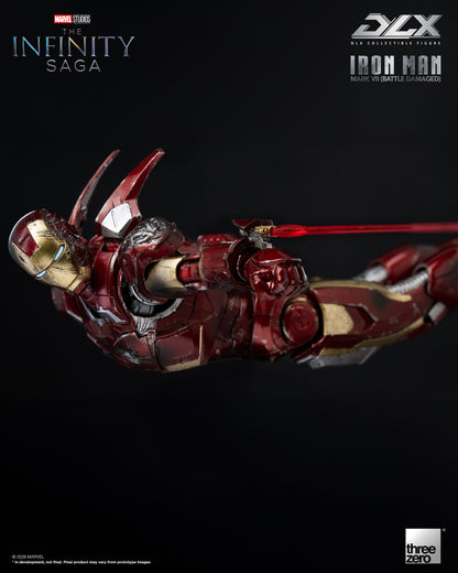 PRE ORDER – THREEZERO 3Z0969 MARVEL STUDIOS THE INFINITY SAGA - DLX IRON MAN MARK 7 (BATTLE DAMAGED)