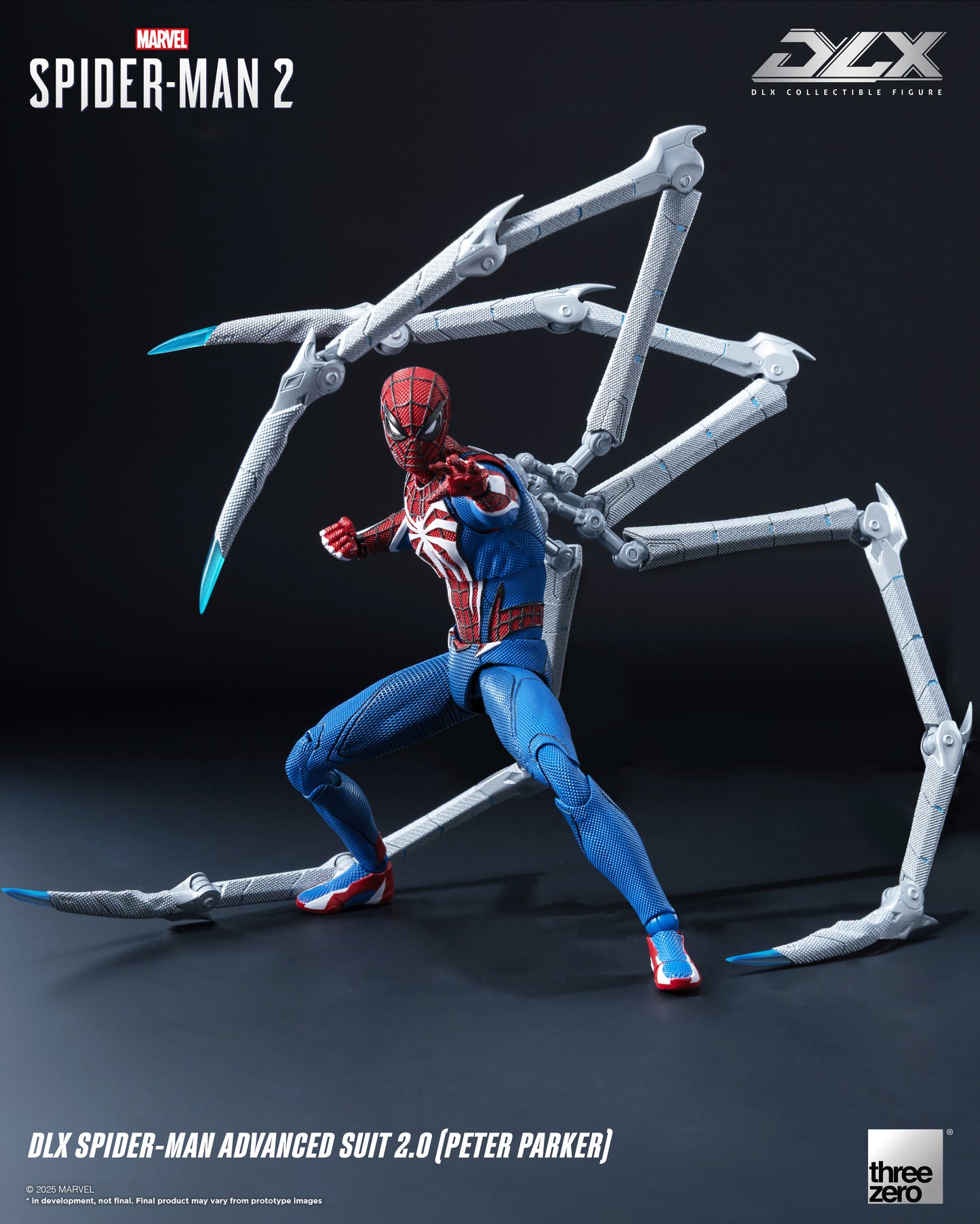 PRE ORDER – MARVEL'S SPIDER-MAN 2: DLX SPIDER-MAN ADVANCED SUIT 2.0 (PETER PARKER)