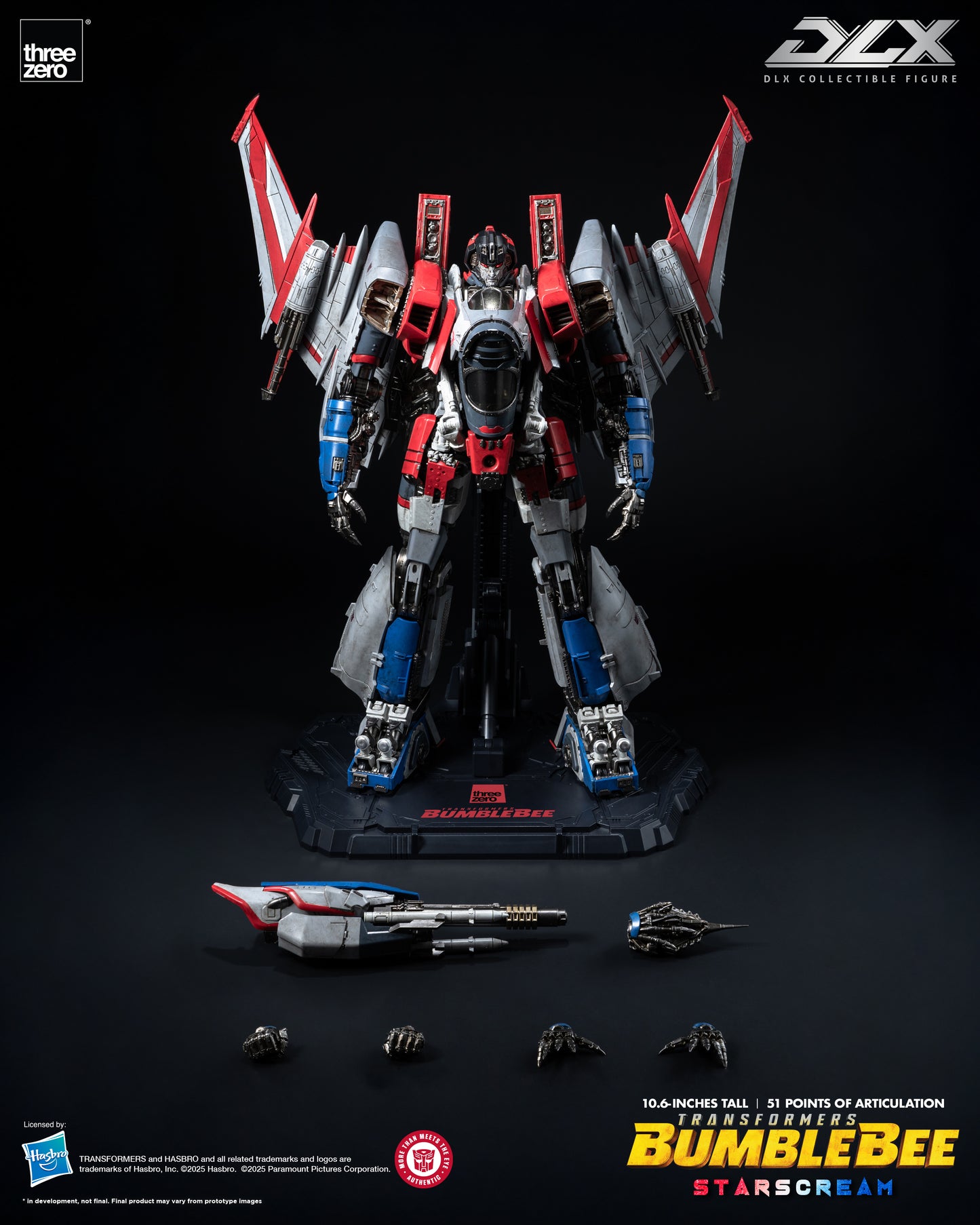 PRE ORDER – TRANSFORMERS: BUMBLEBEE DLX STARSCREAM