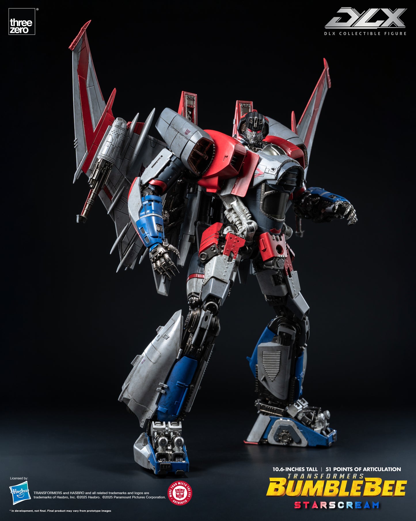 PRE ORDER – TRANSFORMERS: BUMBLEBEE DLX STARSCREAM