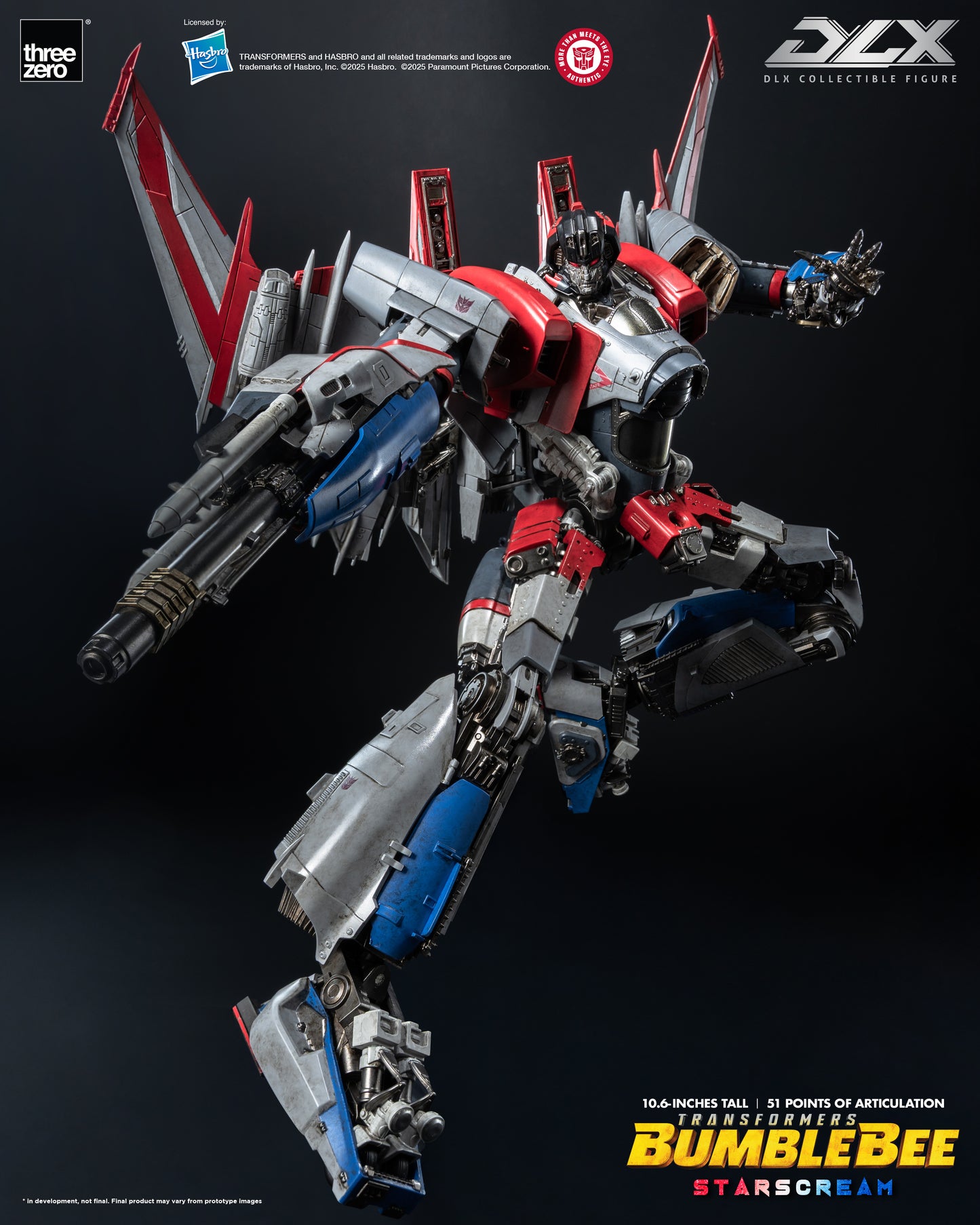 PRE ORDER – TRANSFORMERS: BUMBLEBEE DLX STARSCREAM