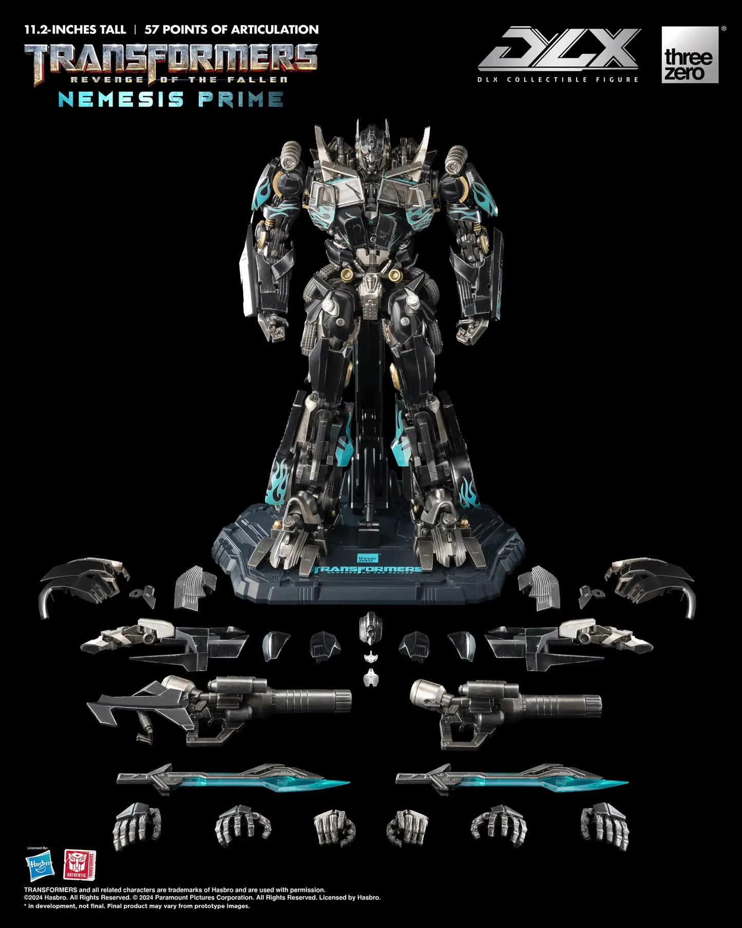 PRE ORDER – TRANSFORMERS: REVENGE OF THE FALLEN DLX NEMESIS PRIME
