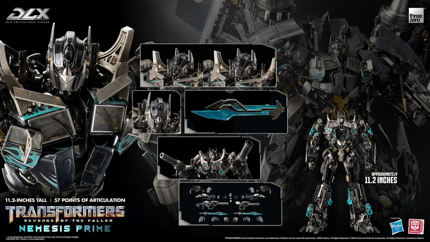 PRE ORDER – TRANSFORMERS: REVENGE OF THE FALLEN DLX NEMESIS PRIME