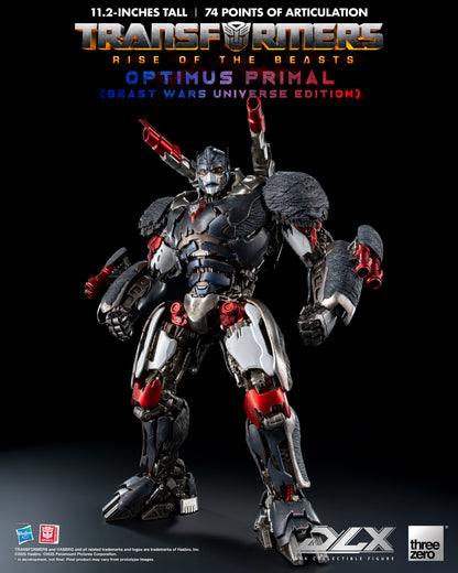 PRE ORDER – TRANSFORMERS RISE OF THE BEASTS - DLX OPTIMUS PRIMAL (BEAST WARS UNIVERSE EDITION) 3Z0885