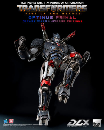 PRE ORDER – TRANSFORMERS RISE OF THE BEASTS - DLX OPTIMUS PRIMAL (BEAST WARS UNIVERSE EDITION) 3Z0885