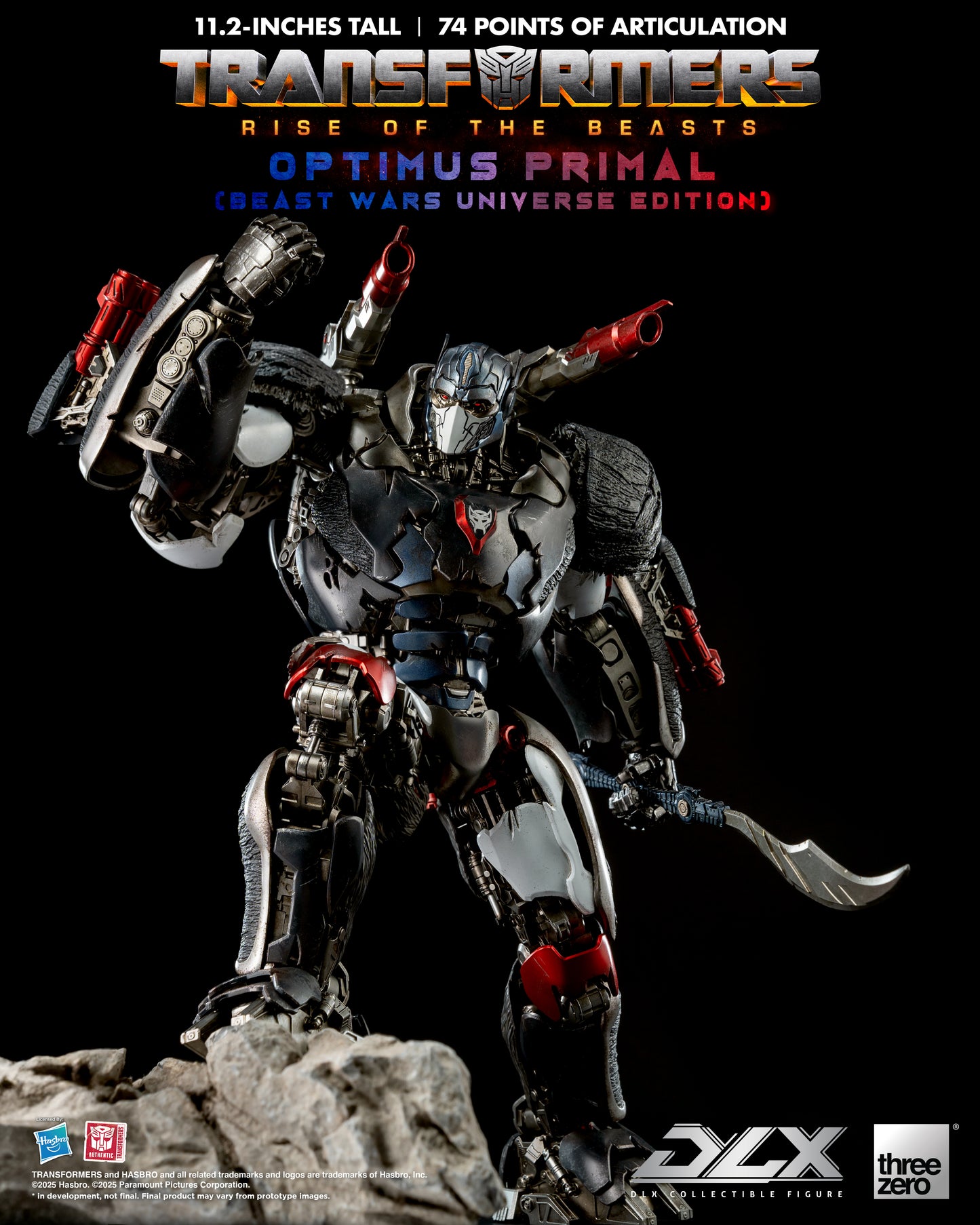PRE ORDER – TRANSFORMERS RISE OF THE BEASTS - DLX OPTIMUS PRIMAL (BEAST WARS UNIVERSE EDITION) 3Z0885