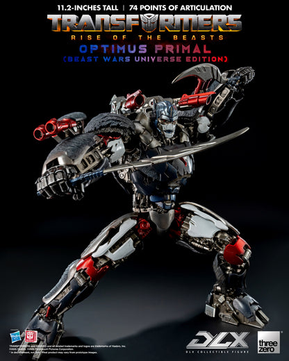 PRE ORDER – TRANSFORMERS RISE OF THE BEASTS - DLX OPTIMUS PRIMAL (BEAST WARS UNIVERSE EDITION) 3Z0885