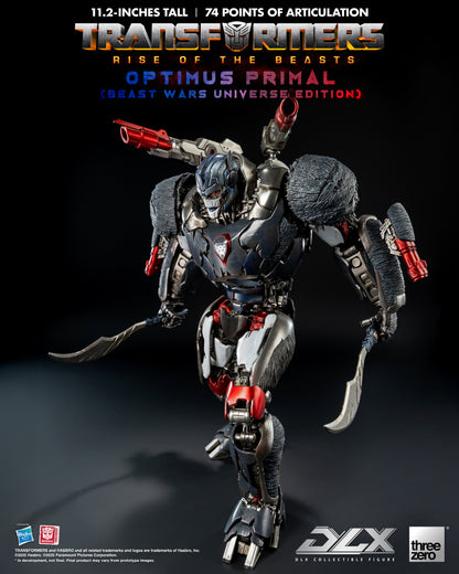 PRE ORDER – TRANSFORMERS RISE OF THE BEASTS - DLX OPTIMUS PRIMAL (BEAST WARS UNIVERSE EDITION) 3Z0885