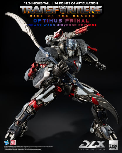 PRE ORDER – TRANSFORMERS RISE OF THE BEASTS - DLX OPTIMUS PRIMAL (BEAST WARS UNIVERSE EDITION) 3Z0885