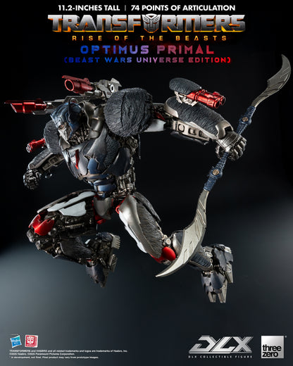 PRE ORDER – TRANSFORMERS RISE OF THE BEASTS - DLX OPTIMUS PRIMAL (BEAST WARS UNIVERSE EDITION) 3Z0885