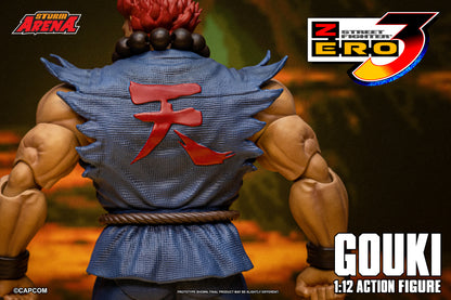 PRE ORDER – 1/12 STREET FIGHTER ZERO 3 GOUKI AKUMA SFSA07R