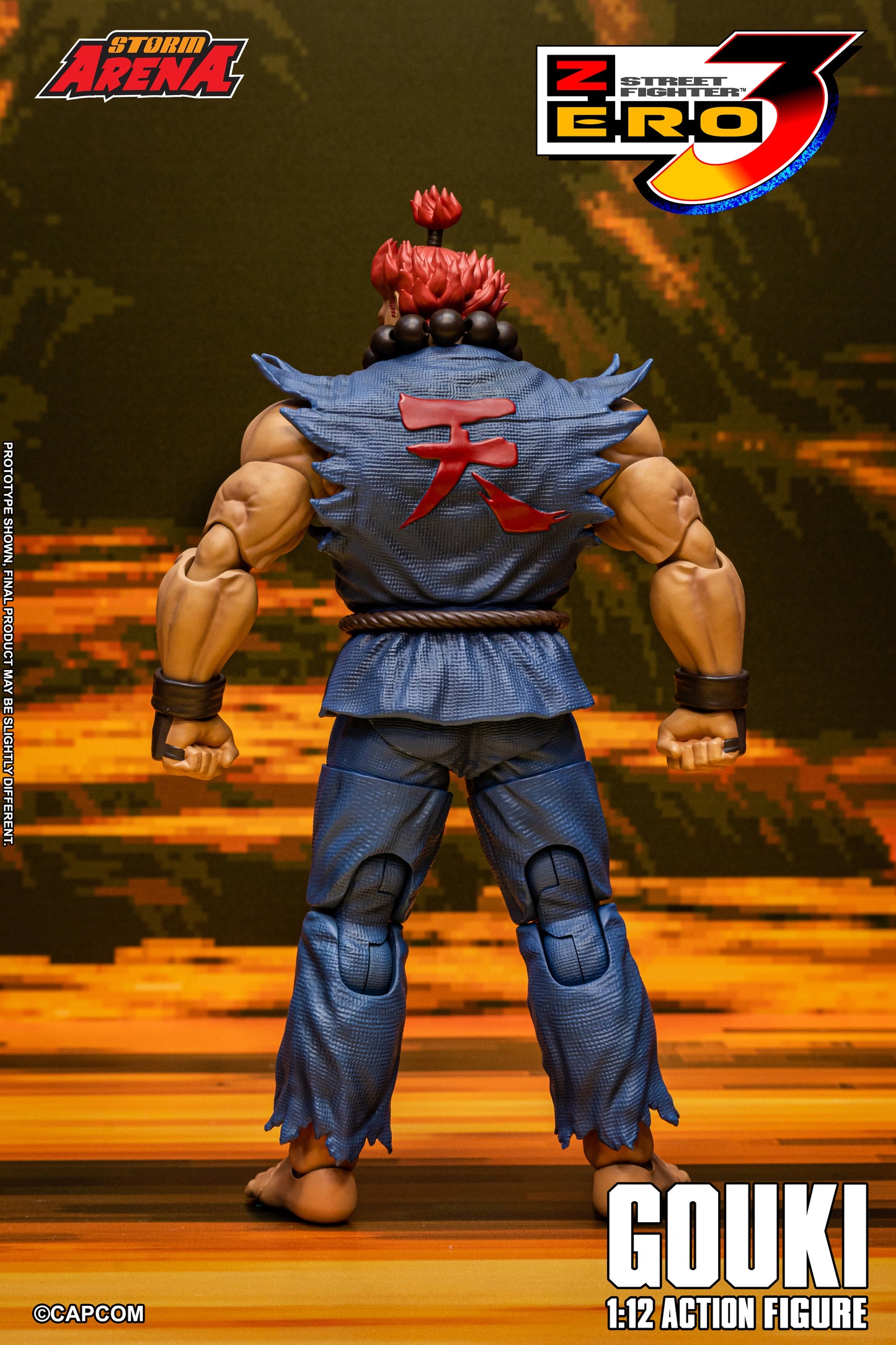 PRE ORDER – 1/12 STREET FIGHTER ZERO 3 GOUKI AKUMA SFSA07R