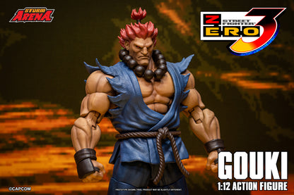 PRE ORDER – 1/12 STREET FIGHTER ZERO 3 GOUKI AKUMA SFSA07R
