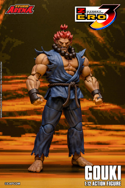 PRE ORDER – 1/12 STREET FIGHTER ZERO 3 GOUKI AKUMA SFSA07R