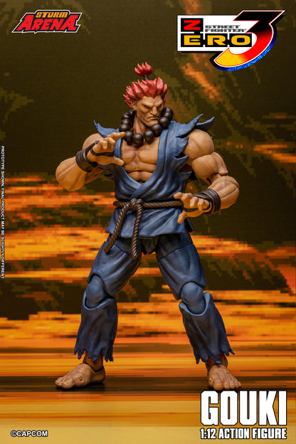 PRE ORDER – 1/12 STREET FIGHTER ZERO 3 GOUKI AKUMA SFSA07R