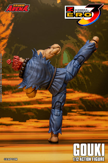 PRE ORDER – 1/12 STREET FIGHTER ZERO 3 GOUKI AKUMA SFSA07R