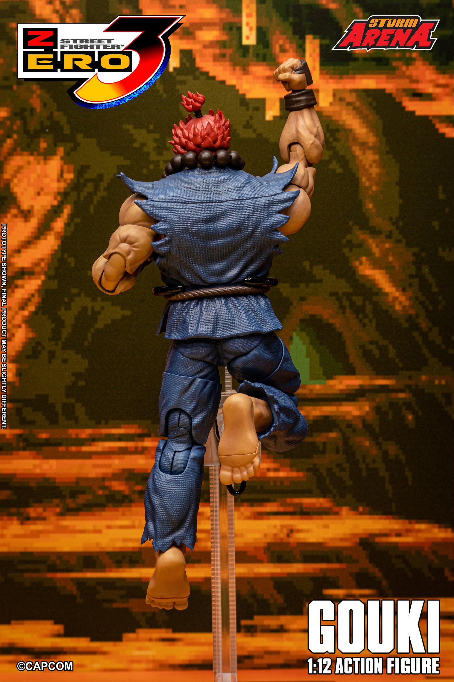 PRE ORDER – 1/12 STREET FIGHTER ZERO 3 GOUKI AKUMA SFSA07R