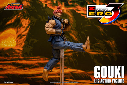 PRE ORDER – 1/12 STREET FIGHTER ZERO 3 GOUKI AKUMA SFSA07R