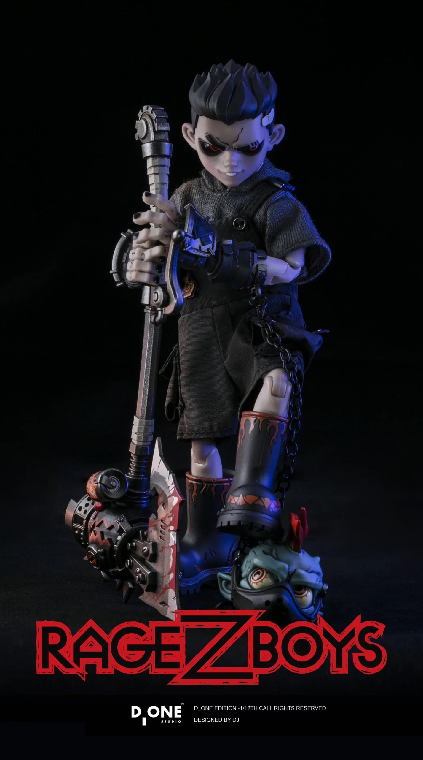 PRE ORDER – D_ONE STUDIO RAGE-ZBOYS YAZAI CRAZY VER.