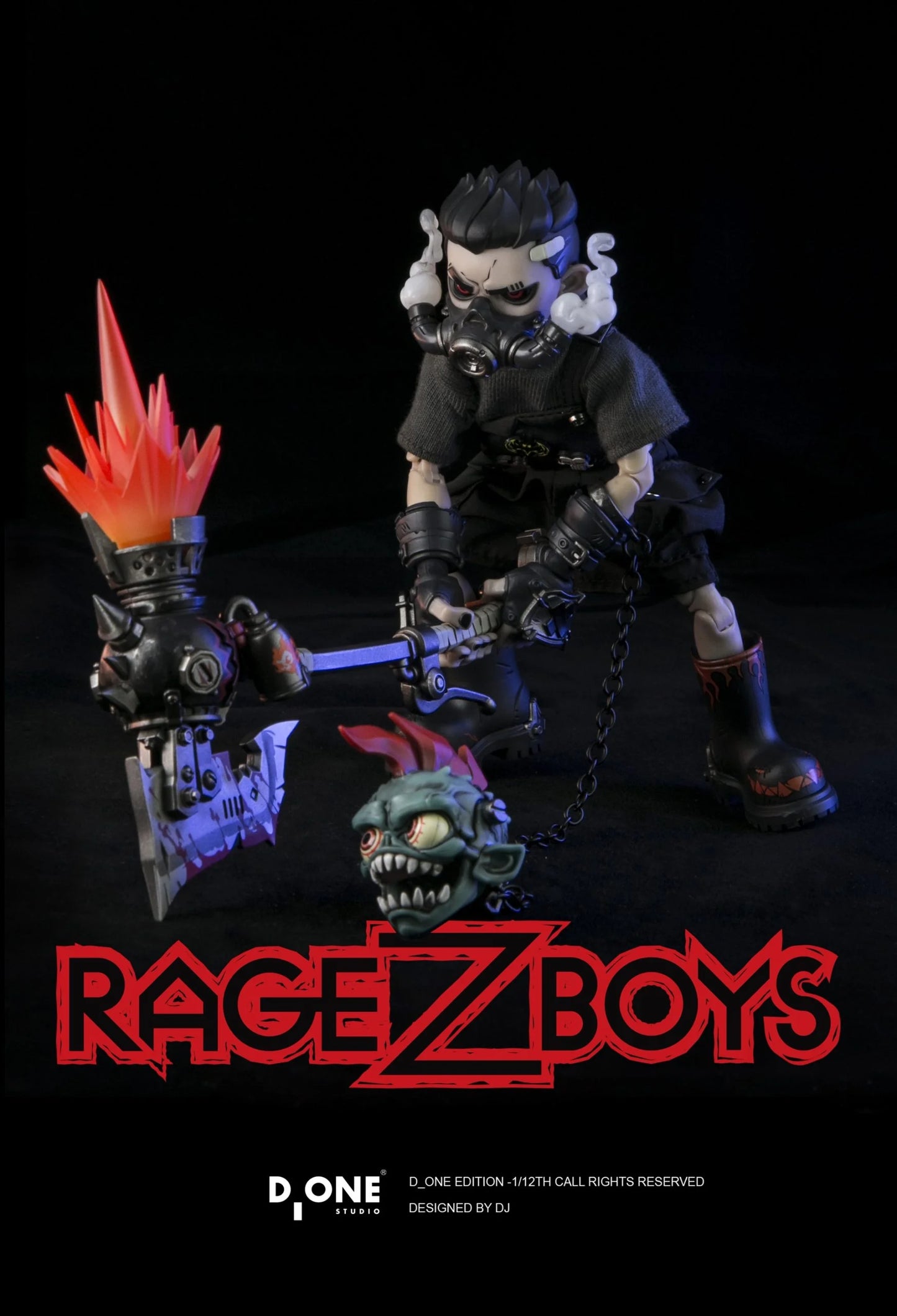 PRE ORDER – D_ONE STUDIO RAGE-ZBOYS YAZAI CRAZY VER.