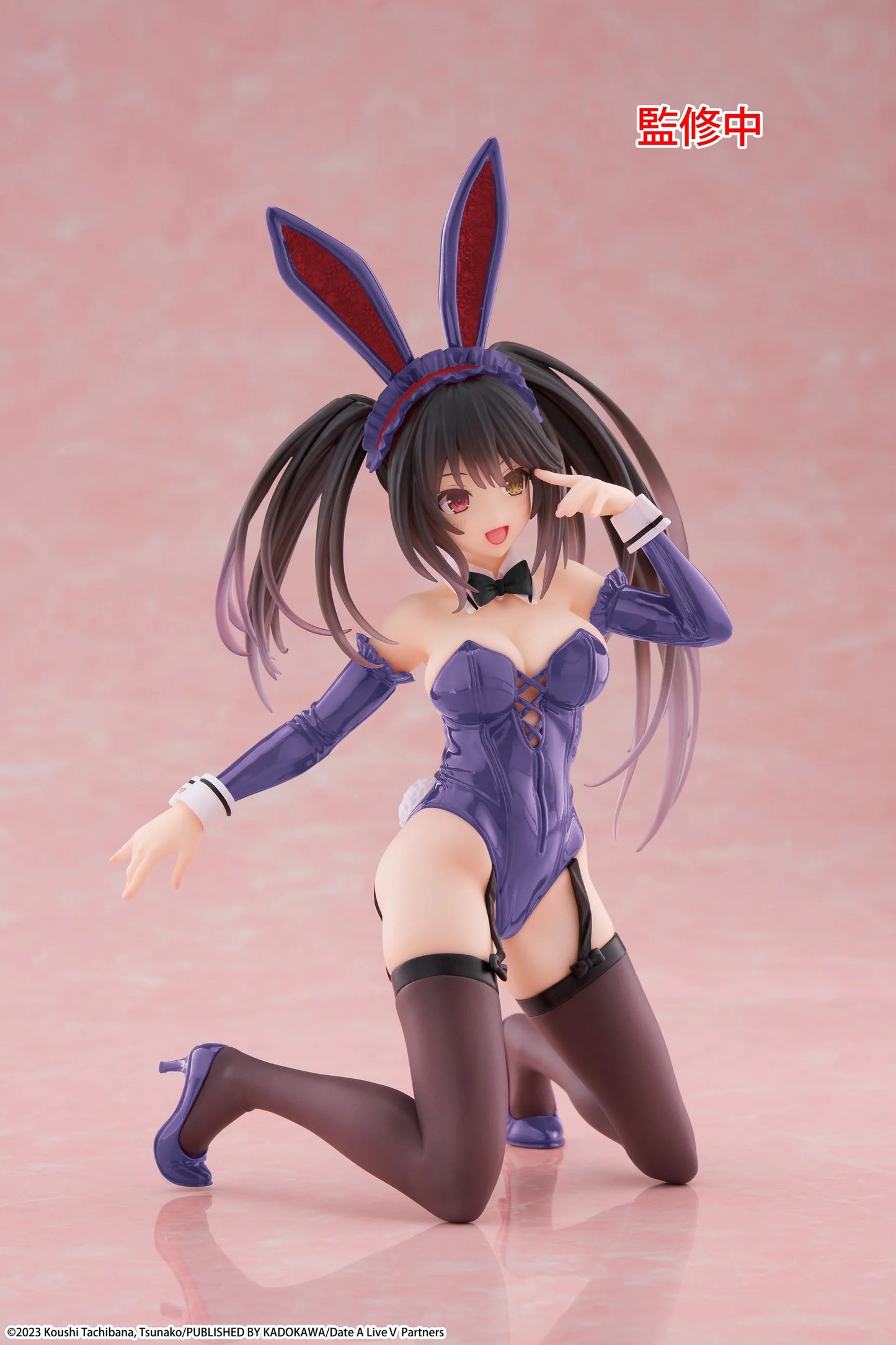PRE ORDER – DATE A LIVE V DESKTOP CUTE FIGURE - KURUMI TOKISAKI (BUNNY VER.) RENEWAL