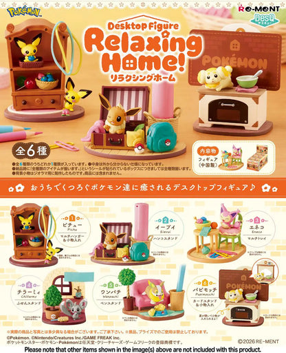 PRE ORDER – POKEMON DESKTOP RELAXING HOME (SET OF 6)
