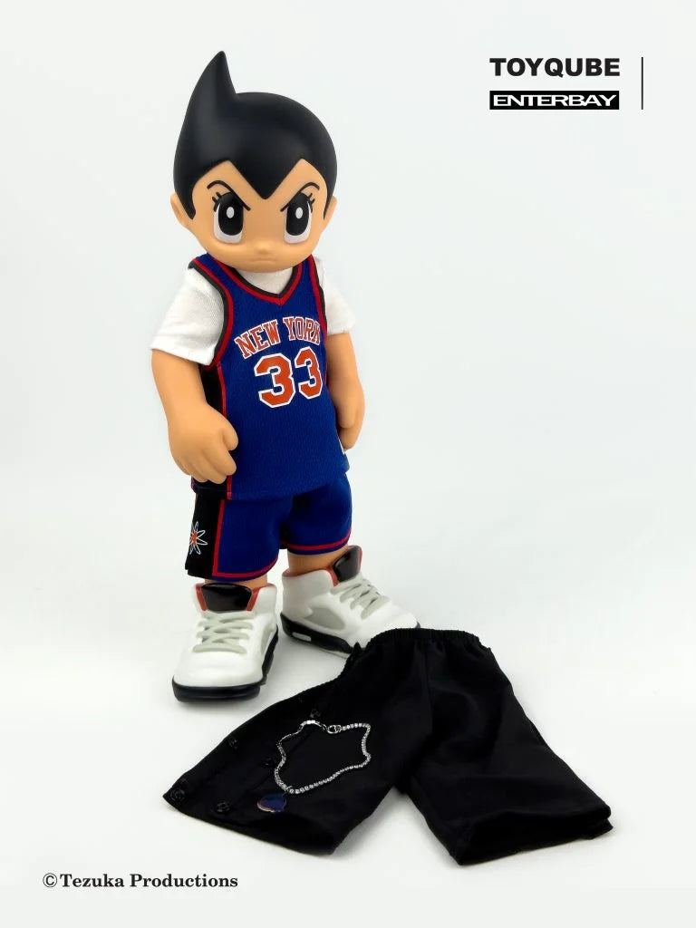 PRE ORDER – ENTERBAY X TOYQUBE ATOM - NEW YORK VERSION ((BLUE)) ASTRO BOY ATOM BOY NUMBER 33