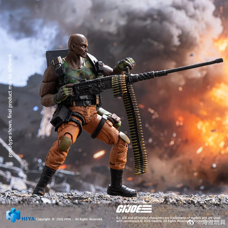PRE ORDER – 1/18 HIYA EMG0159 EXQUISITE MINI G.I JOE ROADBLOCK