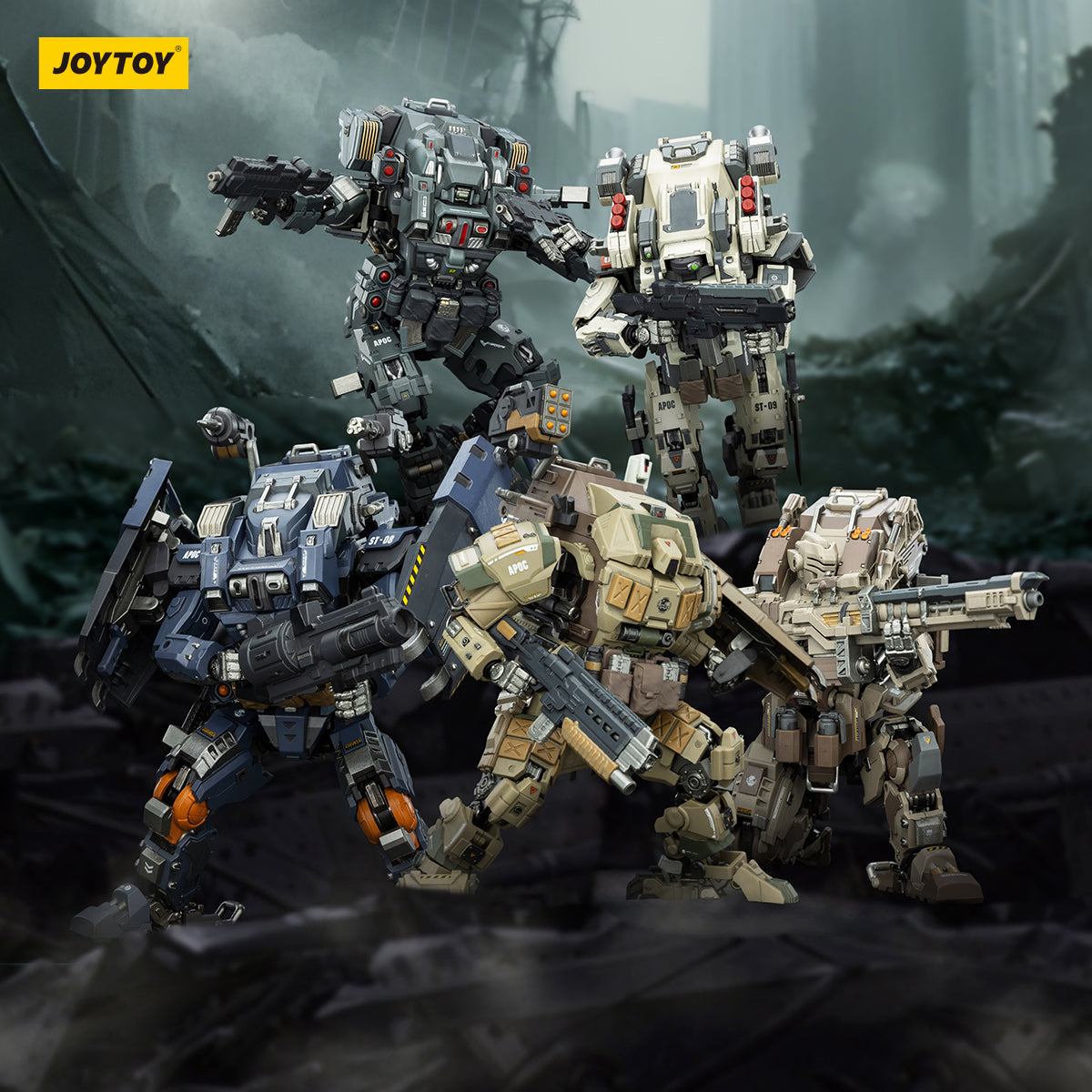 PRE ORDER – 1/25 APOC SERIES: STORM LUCIS FIRE SUPPORT TYPE MECH JT02731