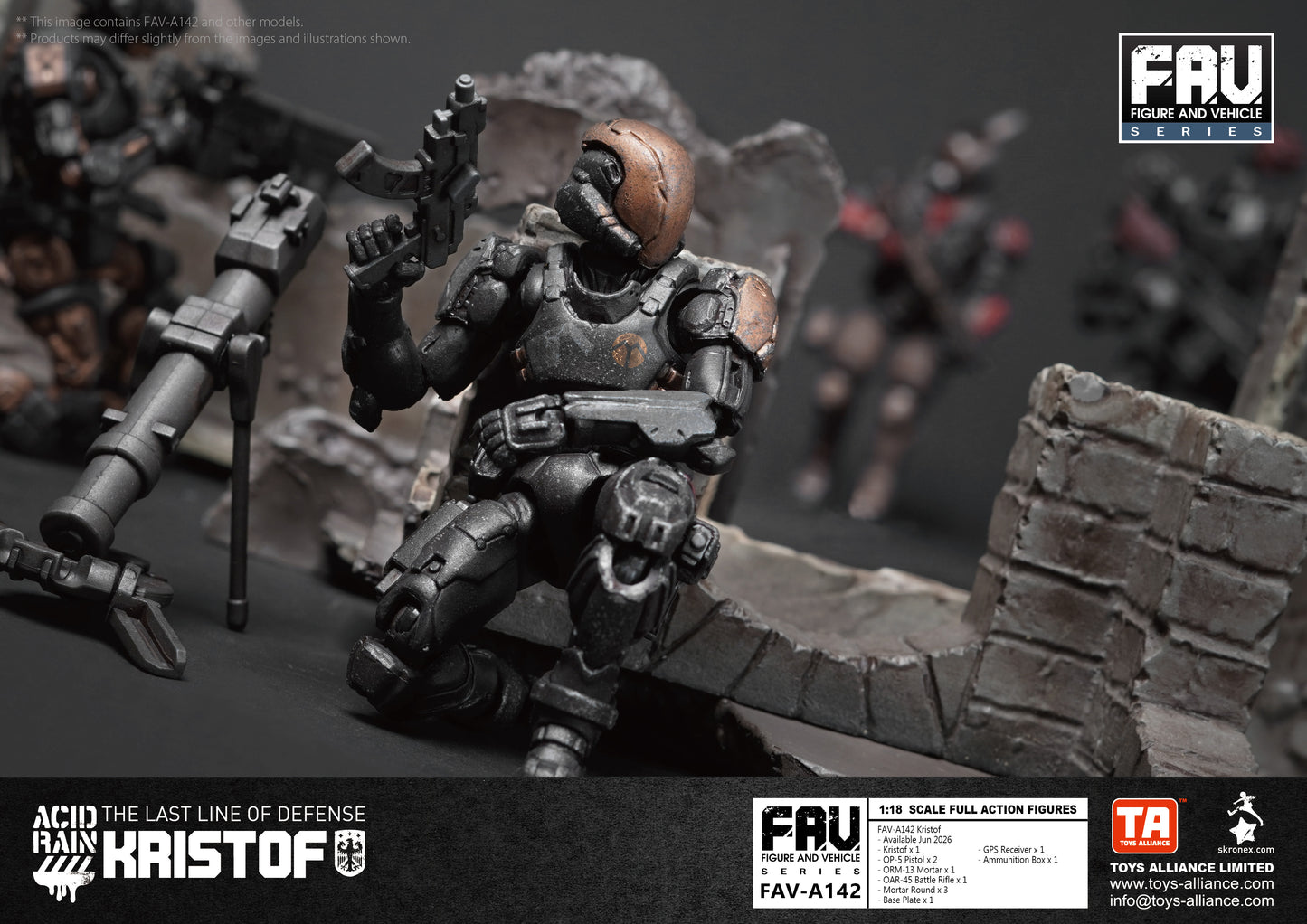 PRE ORDER – 1/18 ACID RAIN WORLD FAV-A142 KRISTOF