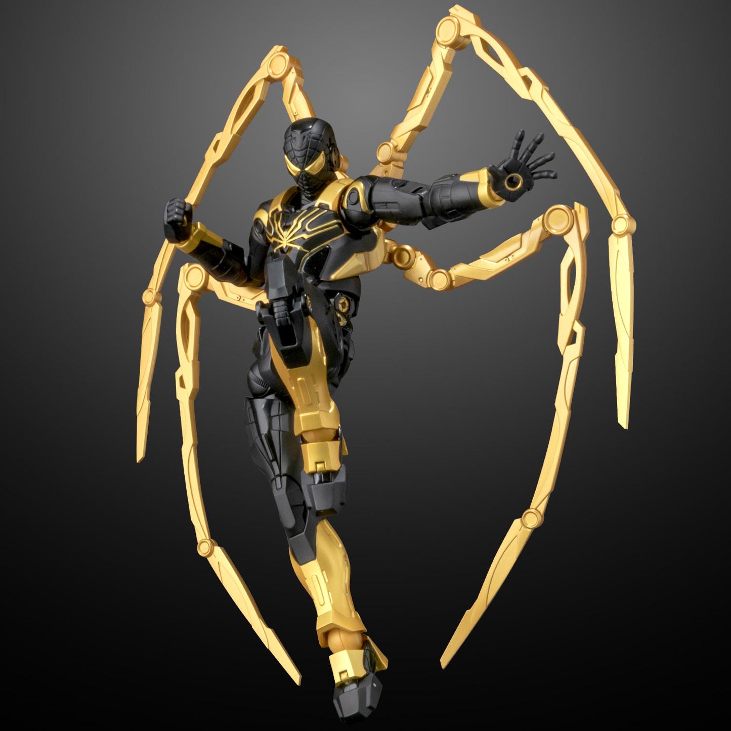 PRE ORDER – [LIMITED EDITION OFFER] FIGHTING ARMOR SPIDERMAN - IRON SPIDER (ONYX STEALTH TECH VER.)