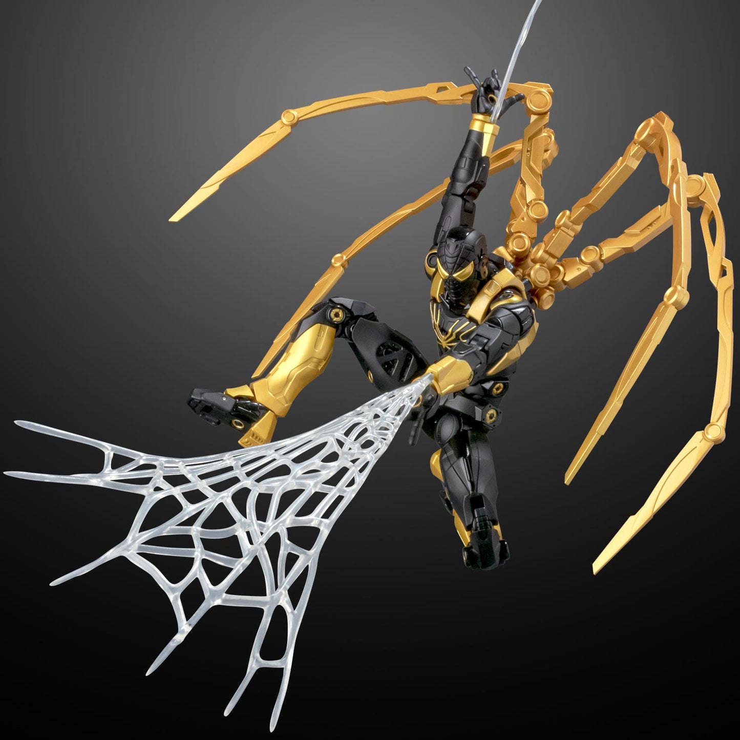 PRE ORDER – [LIMITED EDITION OFFER] FIGHTING ARMOR SPIDERMAN - IRON SPIDER (ONYX STEALTH TECH VER.)