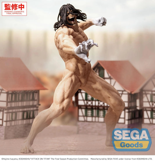 PRE ORDER – GIGANTIX ATTACK ON TITAN - EREN YEAGER- ATTACK TITAN VER.