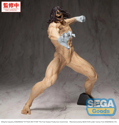 EXTRA – GIGANTIX ATTACK ON TITAN - EREN YEAGER- ATTACK TITAN VER.