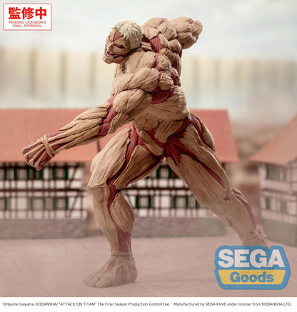 PRE ORDER – GIGANTIX ATTACK ON TITAN - REINER BRAUN - ARMORED TITAN VER.