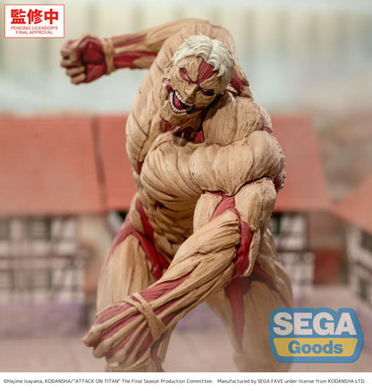 PRE ORDER – GIGANTIX ATTACK ON TITAN - REINER BRAUN - ARMORED TITAN VER.