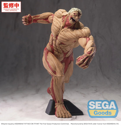 PRE ORDER – GIGANTIX ATTACK ON TITAN - REINER BRAUN - ARMORED TITAN VER.