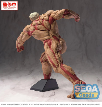 PRE ORDER – GIGANTIX ATTACK ON TITAN - REINER BRAUN - ARMORED TITAN VER.