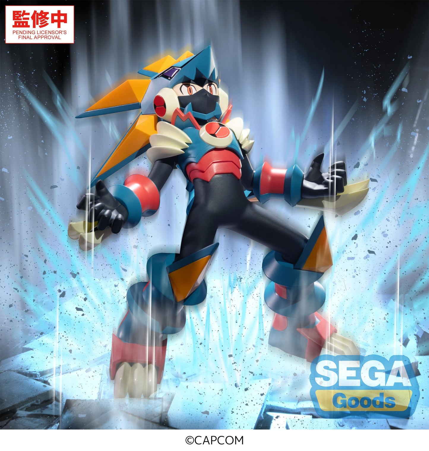 PRE ORDER – LUMINASTA MEGA MAN BATTLE NETWORK - MEGA MAN- GREGAR BEAST