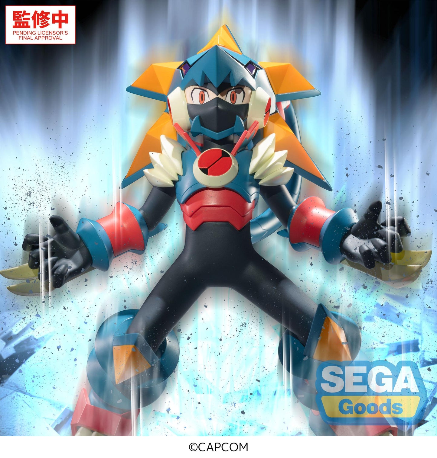 PRE ORDER – LUMINASTA MEGA MAN BATTLE NETWORK - MEGA MAN- GREGAR BEAST