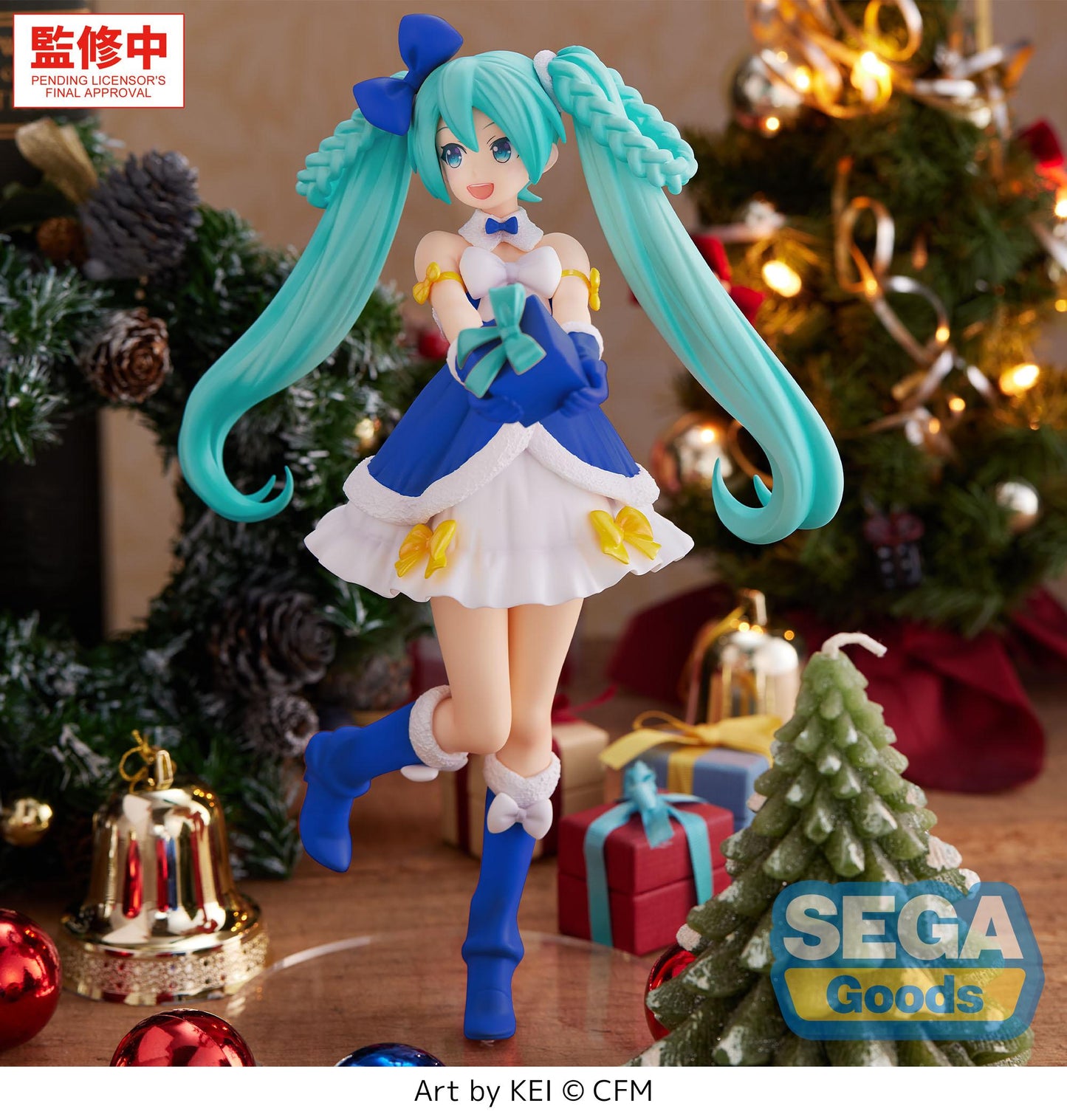 PRE ORDER – HATSUNE MIKU SERIES - HIGH PREMIUM FIGURE HATSUNE MIKU - SAPPHIRE CHRISTMAS VER.