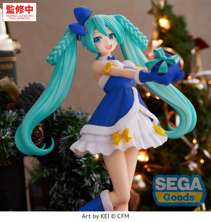PRE ORDER – HATSUNE MIKU SERIES - HIGH PREMIUM FIGURE HATSUNE MIKU - SAPPHIRE CHRISTMAS VER.