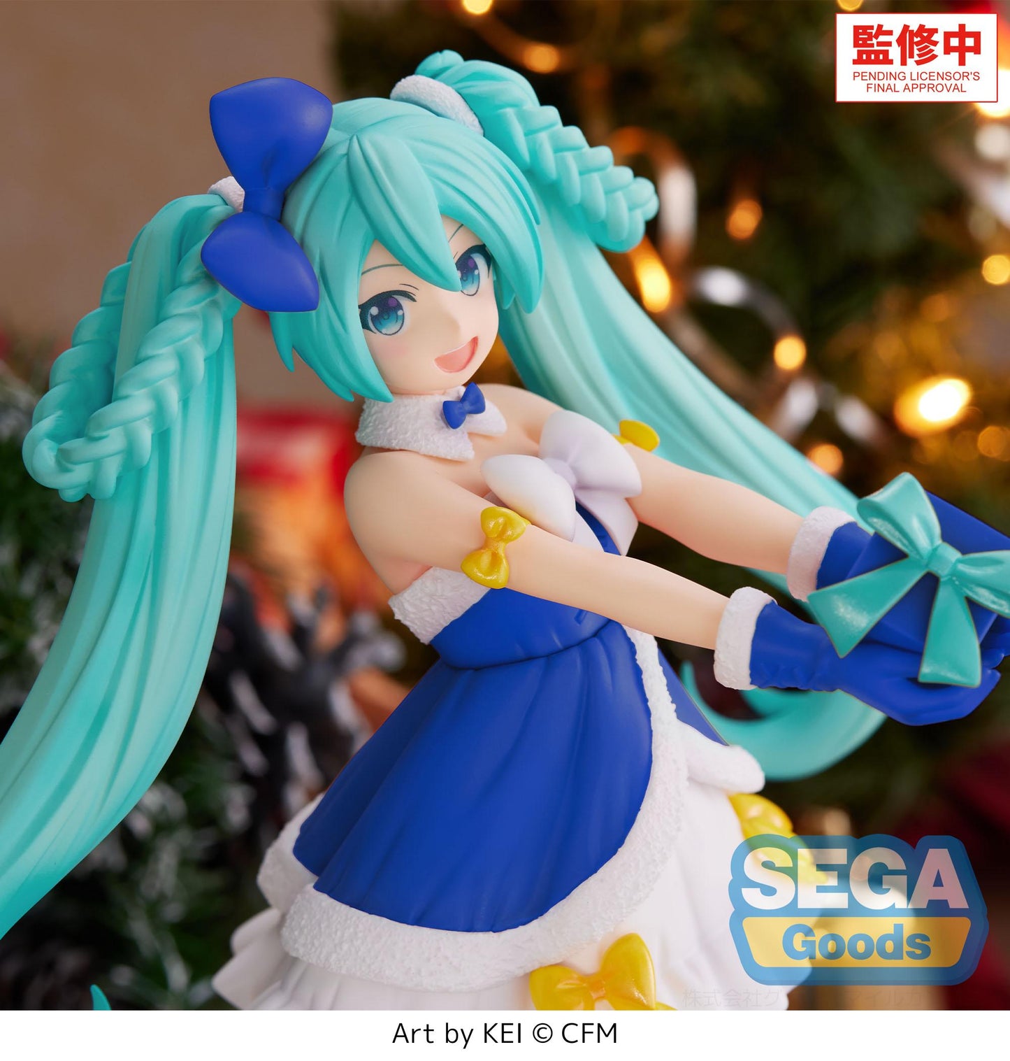 PRE ORDER – HATSUNE MIKU SERIES - HIGH PREMIUM FIGURE HATSUNE MIKU - SAPPHIRE CHRISTMAS VER.