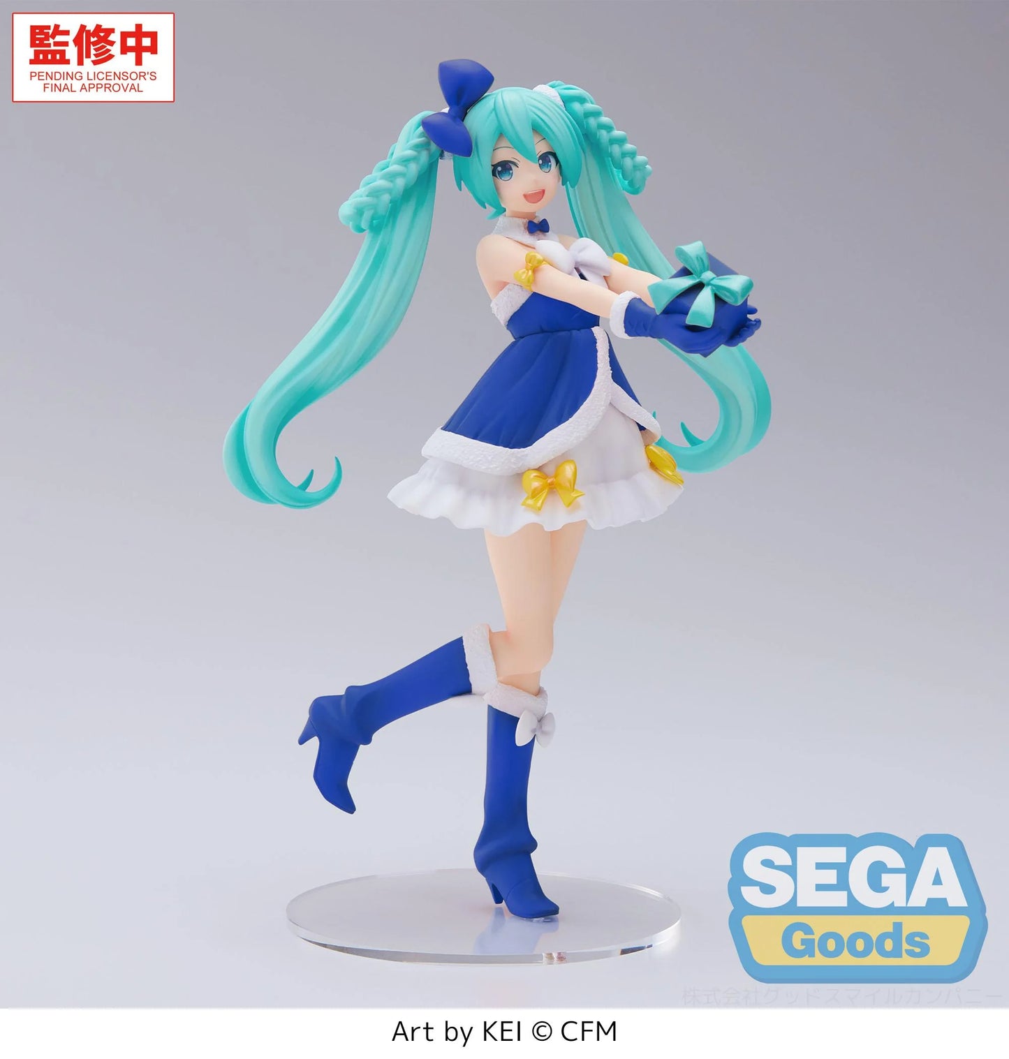 PRE ORDER – HATSUNE MIKU SERIES - HIGH PREMIUM FIGURE HATSUNE MIKU - SAPPHIRE CHRISTMAS VER.