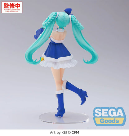 PRE ORDER – HATSUNE MIKU SERIES - HIGH PREMIUM FIGURE HATSUNE MIKU - SAPPHIRE CHRISTMAS VER.