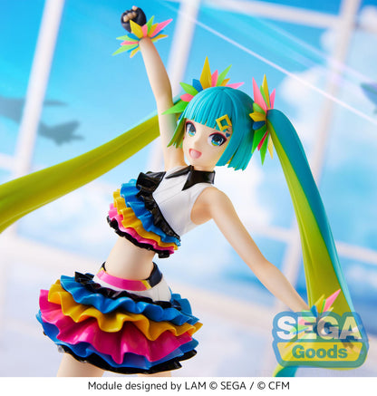 PRE ORDER – FIGURIZM HATSUNE MIKU PROJECT DIVA MEGA39'S - HATSUNE MIKU - CATCH THE WAVE