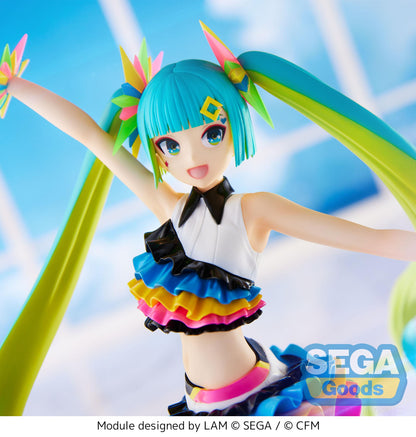 PRE ORDER – FIGURIZM HATSUNE MIKU PROJECT DIVA MEGA39'S - HATSUNE MIKU - CATCH THE WAVE