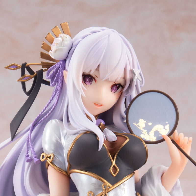 PRE ORDER – 1/7 RE:ZERO -STARTING LIFE IN ANOTHER WORLD- EMILIA: GRACEFUL BEAUTY VER. COMPLETE FIGURE